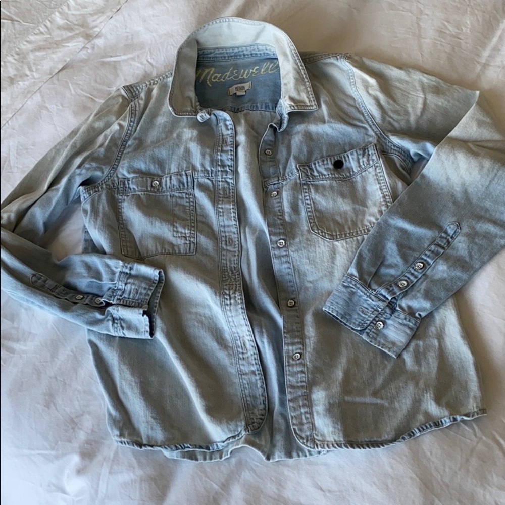 Women’s Madewell Denim Shirt - Medium